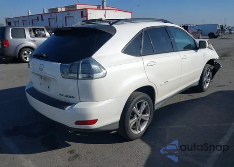 2007 Lexus Rx 400H from USA, damaged, VIN JTJGW31U272001985